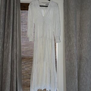 Gianni Bini White Maxi Dress